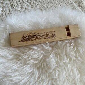 Wooden Train Whistle